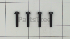 RedMax 575531401 Screw, 4-Pack
