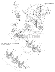 White Outdoor SB-933 (31AE9P6I590) - White Outdoor Snow Boss Snow Thrower (2005-2) Chute Assembly