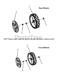 Snapper RP 216020KWV (7800556) - Snapper 21" Walk-Behind Mower, 6hp