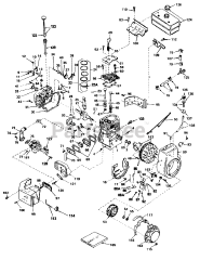 Toro 38085 (824) - Toro 24" Snow Thrower (SN: 003000001 - 003999999) (1983)