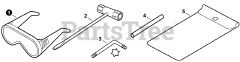 Echo SRM-225 - Echo String Trimmer (SN: S89413001001 - S89413999999) Tools