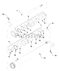 Cub Cadet 645 (590-645-100) - Cub Cadet Backhoe 8.5 ft Stabilizer Cylinder Assembly
