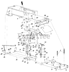 MTD 19930-9 - MTD 40" Snow Thrower Attachment (1989)