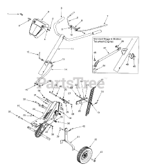 Yard Machines 21A-342A000 - Yard Machines Tiller (2001)