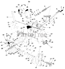 MTD 19990C - MTD 45" Snow Thrower Attachment (1986)