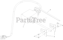 Exmark NVS740CKC42000 - Exmark 42" Navigator Front Mount Mower, Kohler CH740 (SN: 413950474 - 416150474) (Rev A) (2023) Fill Sensor Assembly