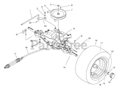 Toro 70082 (12-32) - Toro Rear-Engine Riding Mower (SN: 089000001 - 089999999) (1998)