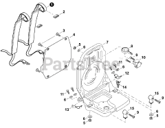 Echo PB-755 ST - Echo Backpack Blower (SN: P04011001001 - P04011999999)