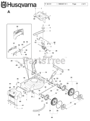 Brands R 148 (966836701) - Husqvarna Walk-Behind Mower (2009-03)