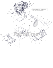 Ariens 926084 (PRO 28) - Ariens Hydro Pro 28" Track Snow Blower, Ariens AX 420cc (SN: 000101 & Above)