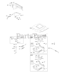 Briggs & Stratton 20P414-0017-E1 - Briggs & Stratton Horizontal Engine