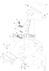 Toro 21774 - Toro 55cm Recycler Walk-Behind Mower with SmartStow (SN: 417400000 - 999999999)