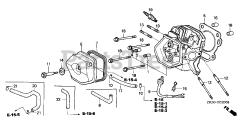 Honda GX340 K1 QNE9/A (GC05) - Honda Engine, Made in Japan (SN: GC05-3600001 - GC05-9999999)