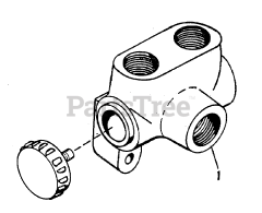 Simplicity 2096100 - Simplicity Model 430 Loader Valves - Selector Group (3482I42)