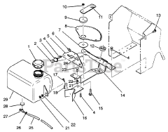 Toro 22-14OE02 (244-H) - Toro Yard Tractor (SN: 020000001 - 029999999) (1992)