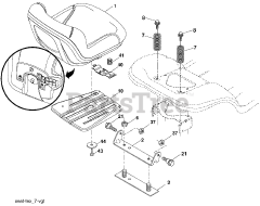 Poulan Pro PB 20H46 LT (960420042-01) - Poulan Pro Lawn Tractor (2007-01)
