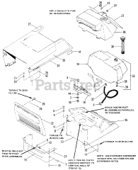 Simplicity 4108 (1690313) - Simplicity 36" Lawn Tractor, 8hp
