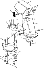 Cub Cadet 450 (190-450-100) - Cub Cadet 45" Snow Thrower Attachment att Chute