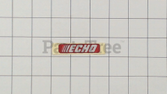 Echo X502000670 Label, Echo
