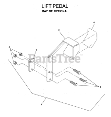Husqvarna iZ 5223 (968999526) - Husqvarna 52" Zero-Turn Mower (2006-08) PEDALS