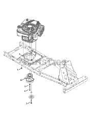 Murray 13A326JC058 - Murray Mini-Rider Lawn Tractor (2013) Engine Accessories B&amp;S