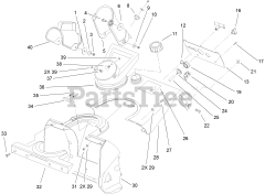 Toro 38172 - Toro CCR Powerlite Snow Thrower (SN: 270000001 - 270999999) (2007)