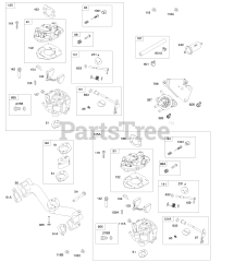 Briggs & Stratton 355447-0110-G1 - Briggs & Stratton Horizontal Engine
