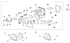 Kohler CH6-15102 - Kohler Command PRO Engine, Basic Version, 6hp, 4.47kW Head/Valve/Breather 4-14-4