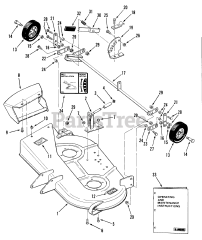 Toro 23-11BP02 (A-111) - Toro Rear-Engine Riding Mower (1983)