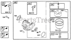 Briggs & Stratton 12A802-0808-01 - Briggs & Stratton Vertical Engine Elect, Controls