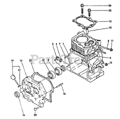 Echo WP-2000 - Echo Water Pump (SN: A0000 - A1009)