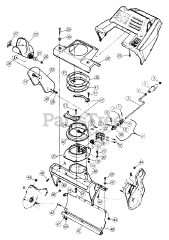 Yard-Man 31A-262-401 - Yard-Man Snow Thrower (1999)