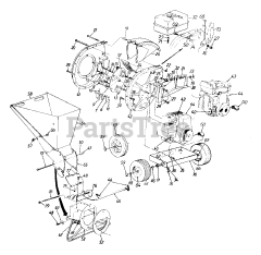 White Outdoor 246-651C190 - White Outdoor Shredder, 8hp (1996)