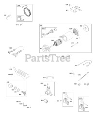 Briggs & Stratton 389447-0117-E1 - Briggs & Stratton Horizontal Engine