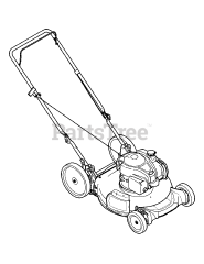 Craftsman 247.370100 (11A-B03R799) - Craftsman Walk-Behind Mower (2012)