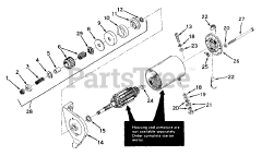 Tecumseh ES-32817 - Tecumseh Starter