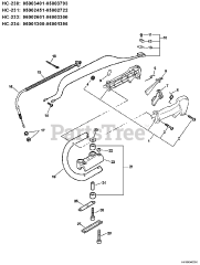 Echo HC-231 - Echo Hedge Trimmer (SN: 05001001 - 05999999)