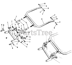 Simplicity 990670 - Simplicity 42" Mower Deck BAIL ASSEMBLY