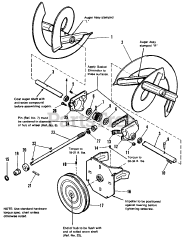 Allis-Chalmers 524 (1690672) - Allis-Chalmers 42" Snow Thrower, 5hp
