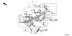 Honda GX690 TXF3 (GCBDK) - Honda Engine, Made in Japan (SN: GCBDK-1000001 - GCBDK-9999999) CONTROL (3)
