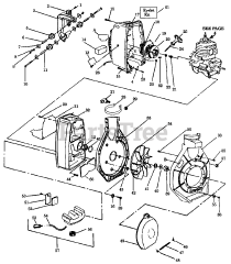 Weed Eater 1925 - Weed Eater Blower BLOWER ASSEMBLY