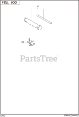 Subaru Robin EX130D40111 (EX13) - Subaru Robin Engine 900 Accessory