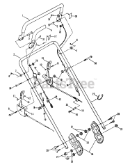 Snapper ECLP 21650RV (82432) - Snapper 21" Walk-Behind Mower, 6.5hp