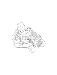 MTD 13AX795S004 - MTD Gold Lawn Tractor (2011)