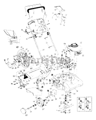 Yard Machines 126-528N000 - Yard Machines Walk-Behind Mower (1996)