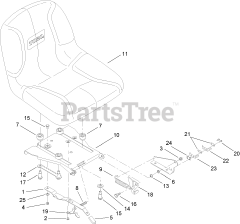 Toro 14AQ81RP748 (GT 2200) - Toro Garden Tractor (SN: 1B087H30130 & Above) (2007)
