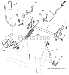 Ariens 936091 (960480079-00) - Ariens 42" Lawn Tractor, Gear