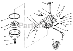 Toro 73362 (312-8) - Toro Garden Tractor (SN: 059000001 - 059999999) (1995)