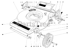 Toro 16820 - Toro Walk-Behind Mower (SN: 009000001 - 009999999) (1979)