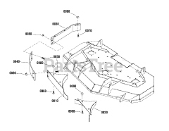 Simplicity 5600322 - Simplicity Mulch Kit for 61" ICD Mower (SN: 2013383849 - 2014644342)